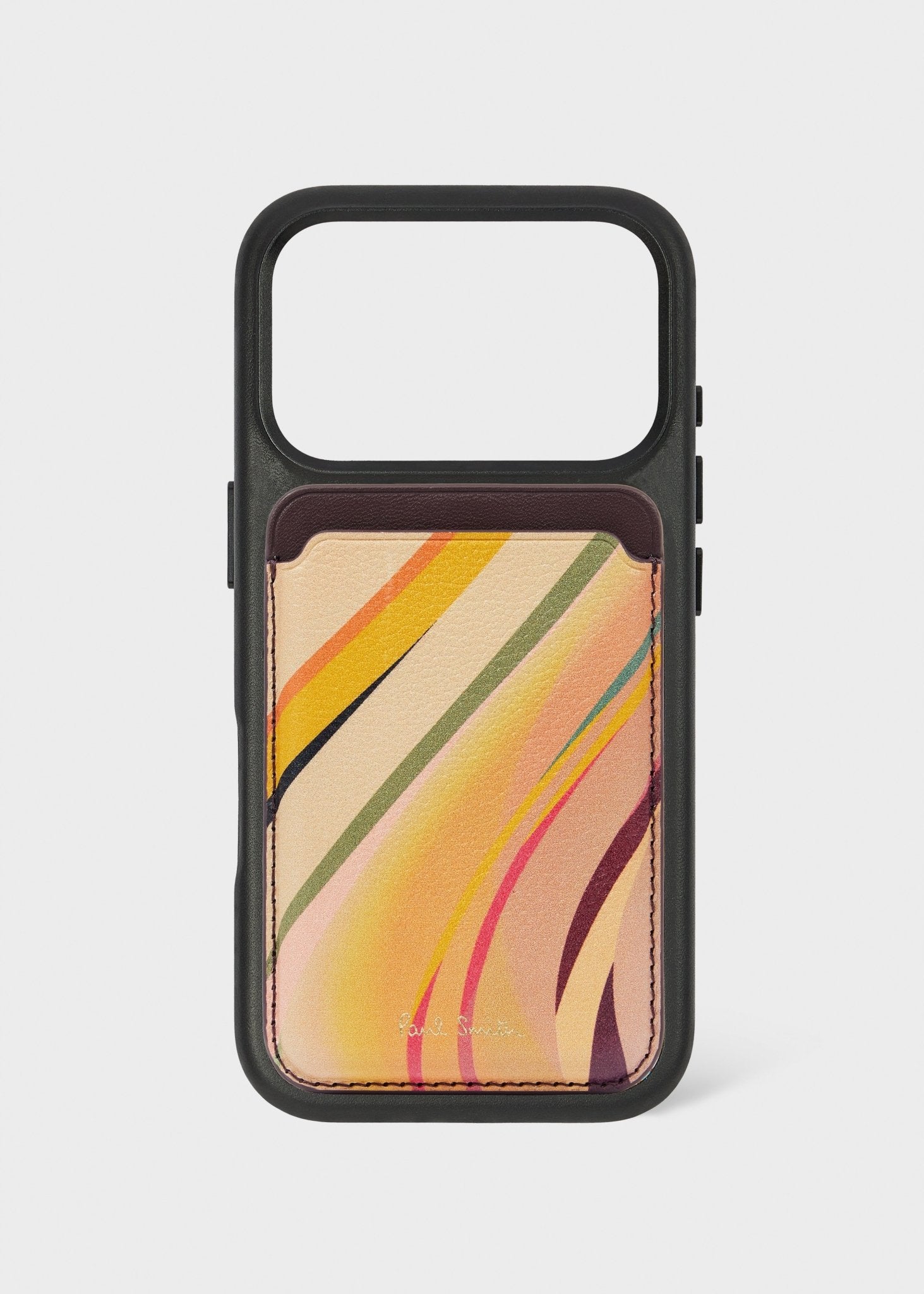 Young Ideas/Henmores - Swirl Leather Magnetic Card Holder - 90 Multicolour - OS