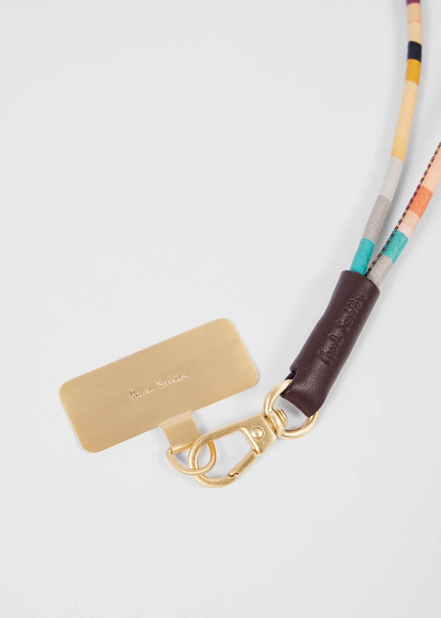 Young Ideas/Henmores - Swirl Leather Phone Strap - 90 Multicolour - OS