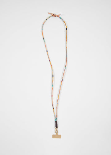 Young Ideas/Henmores - Swirl Leather Phone Strap - 90 Multicolour - OS