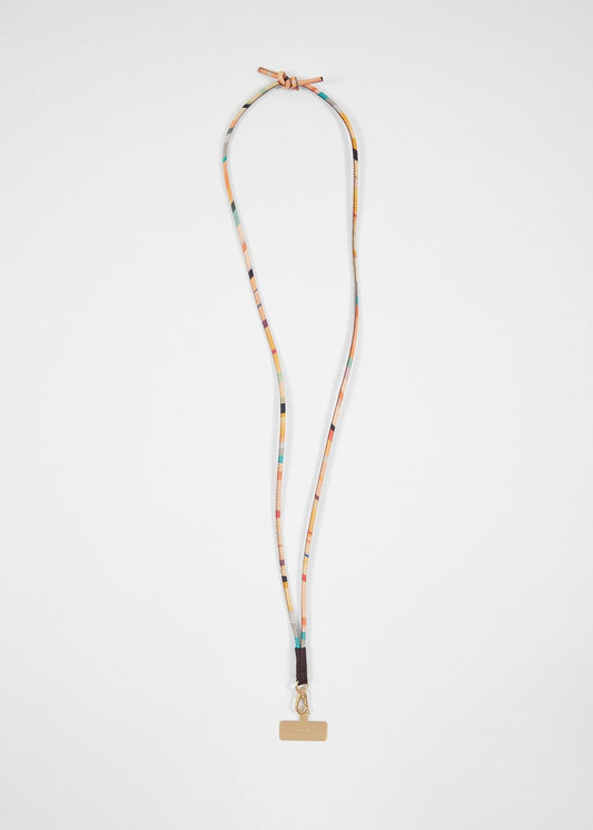 Young Ideas/Henmores - Swirl Leather Phone Strap - 90 Multicolour - OS