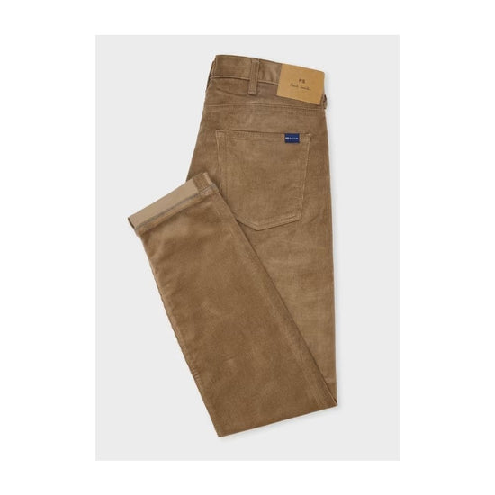 Young Ideas/Henmores - Tapered Fit Corduroy Trouser - 49 Dark Navy - 32/32