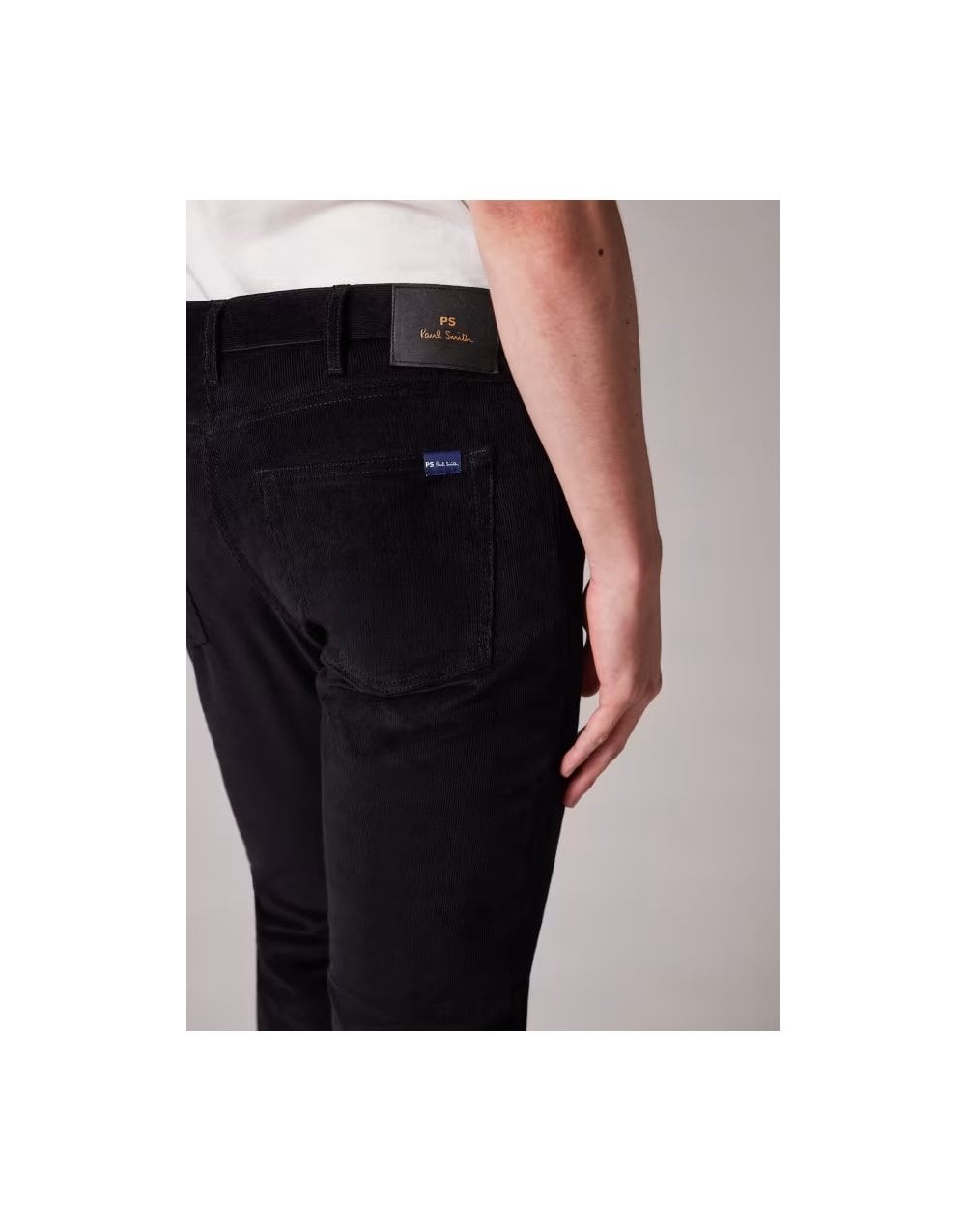 Young Ideas/Henmores - Tapered Fit Corduroy Trouser - 49 Dark Navy - 32/32