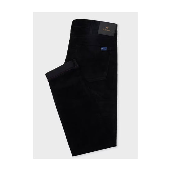 Young Ideas/Henmores - Tapered Fit Corduroy Trouser - 49 Dark Navy - 32/32