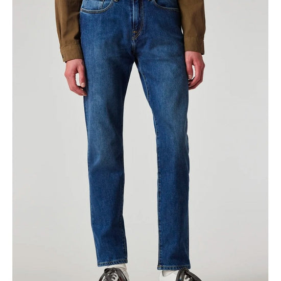 Young Ideas/Henmores - Tapered Fit Jeans - Mid Wash - 30/32