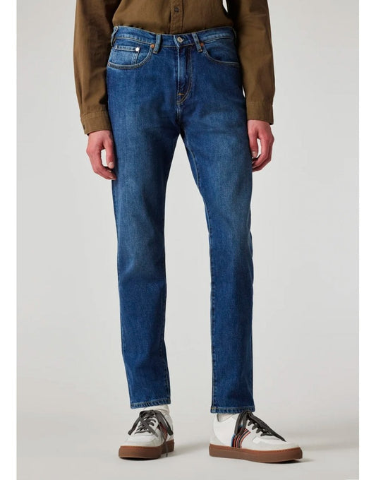 Young Ideas/Henmores - Tapered Fit Jeans - Mid Wash - 30/32