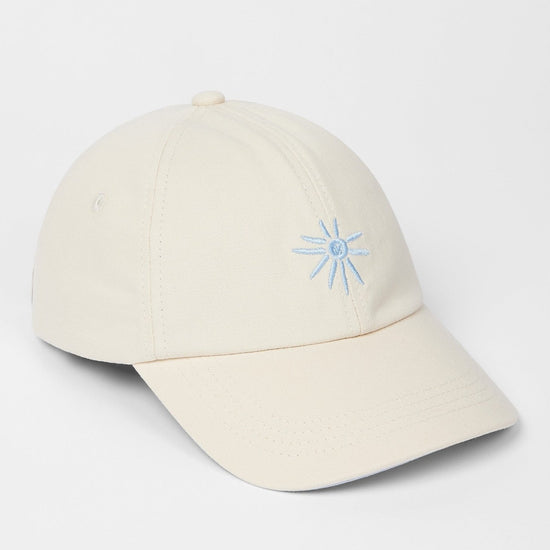 Young Ideas/Henmores - Washed Cotton Sun Cap - 7 White - OS