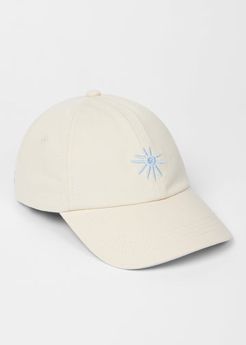 Young Ideas/Henmores - Washed Cotton Sun Cap - 7 White - OS