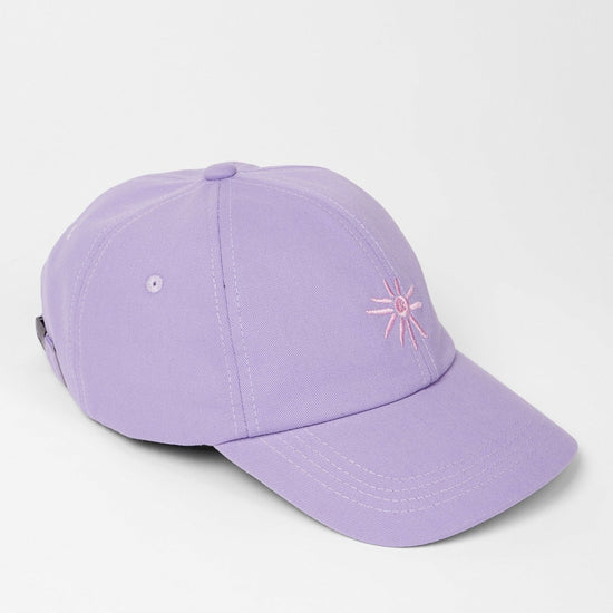 Young Ideas/Henmores - Washed Cotton Sun Cap - 51 Purple - OS