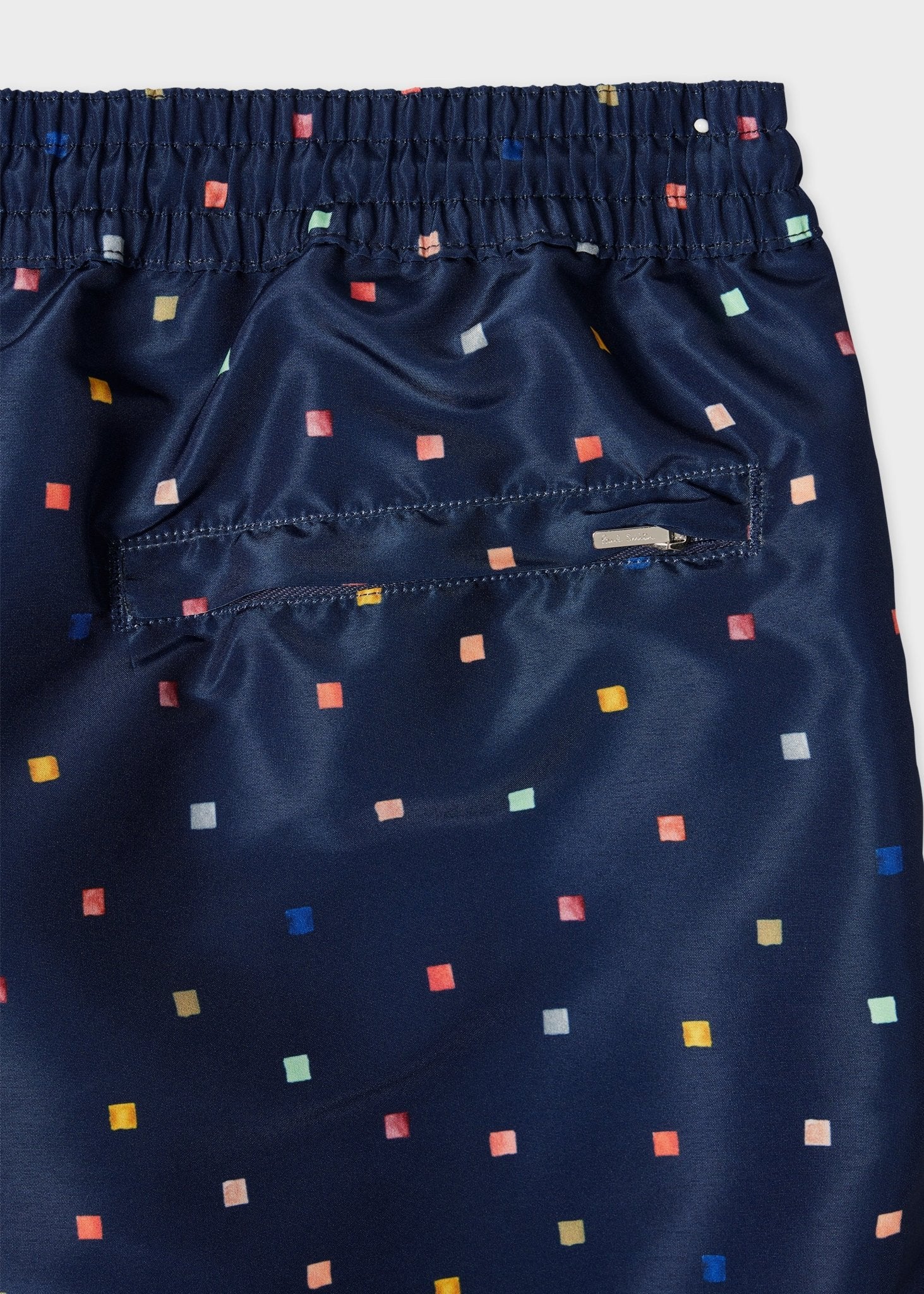 Young Ideas/Henmores - Watercolour Swim Shorts - 48 Navy Blue - M