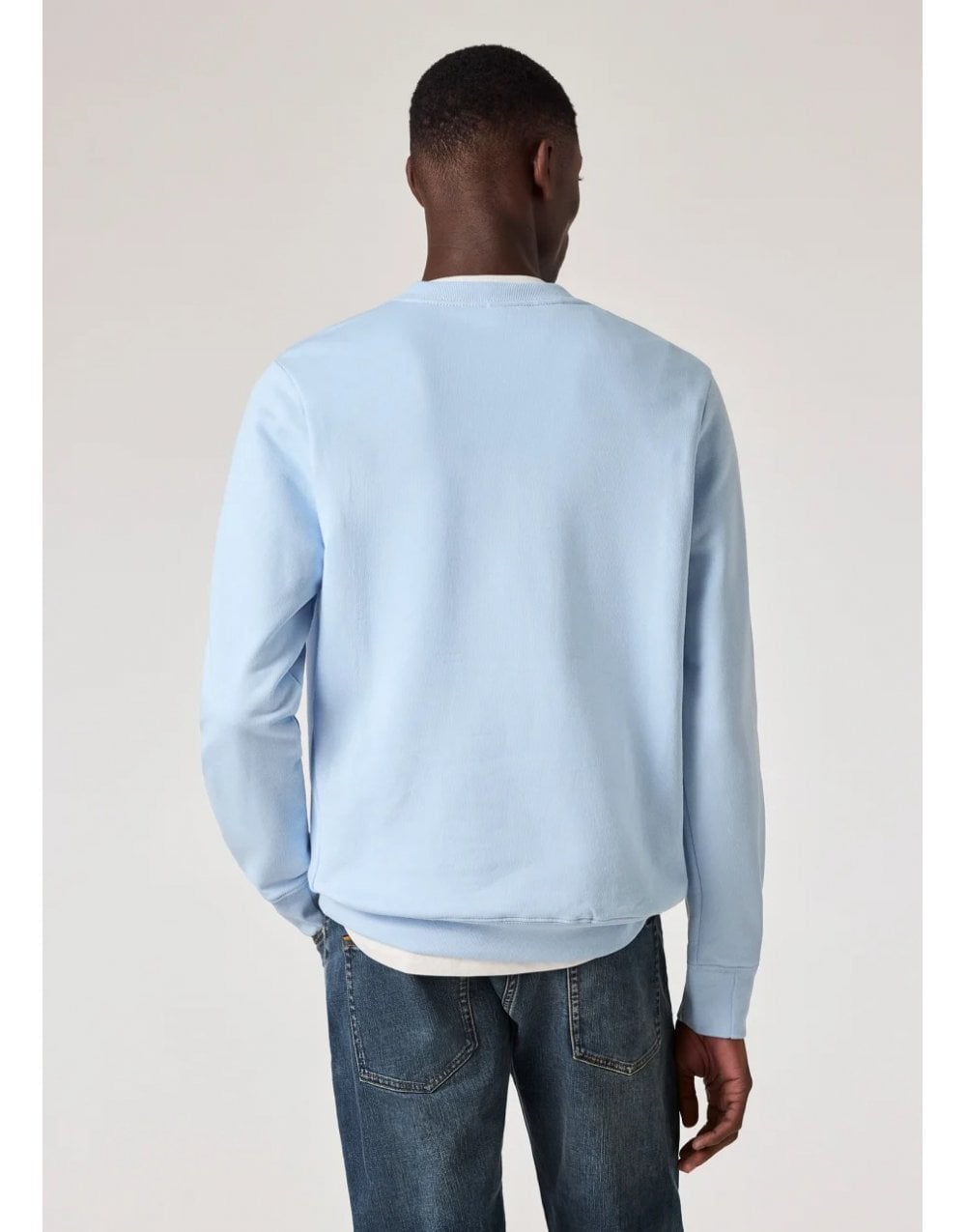 Young Ideas/Henmores - Zebra Regular Fit Sweatshirt - 41E Light Blue - M