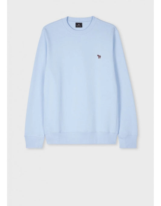 Young Ideas/Henmores - Zebra Regular Fit Sweatshirt - 41E Light Blue - M