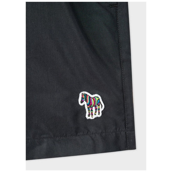 Young Ideas/Henmores - Zebra Swim Short - 79 Black - M