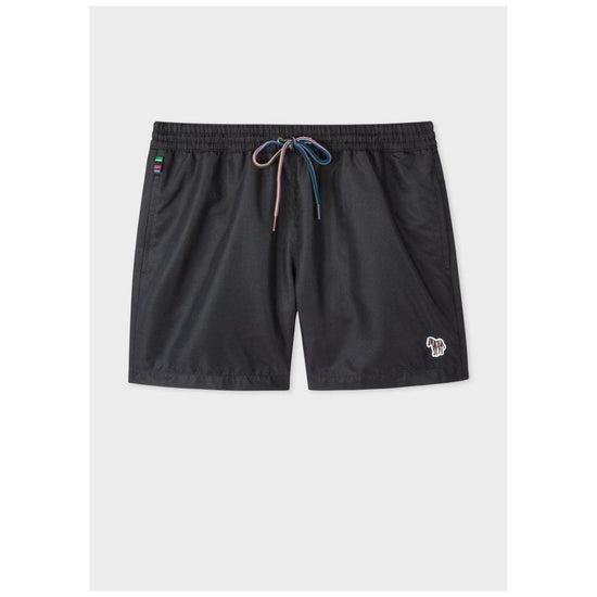 Young Ideas/Henmores - Zebra Swim Short - 79 Black - M