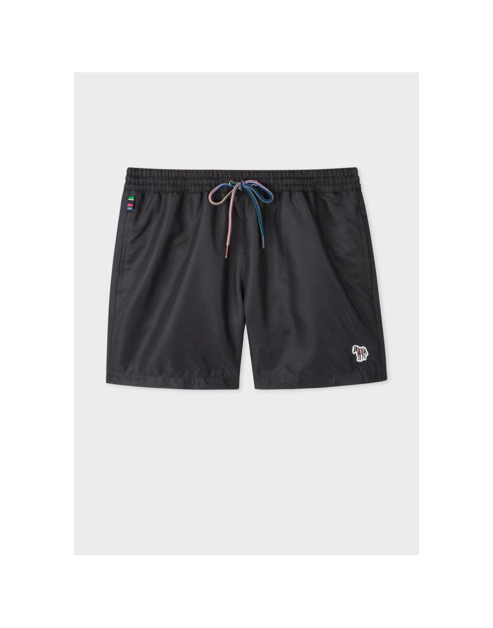 Young Ideas/Henmores - Zebra Swim Short - 79 Black - M