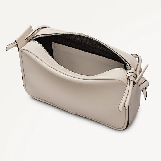 Young Ideas & Henmores - Camden Small Flapover Shoulder Bag - Salt - OS