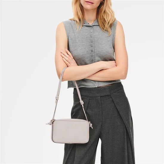 Young Ideas & Henmores - Camden Small Flapover Shoulder Bag - Salt - OS