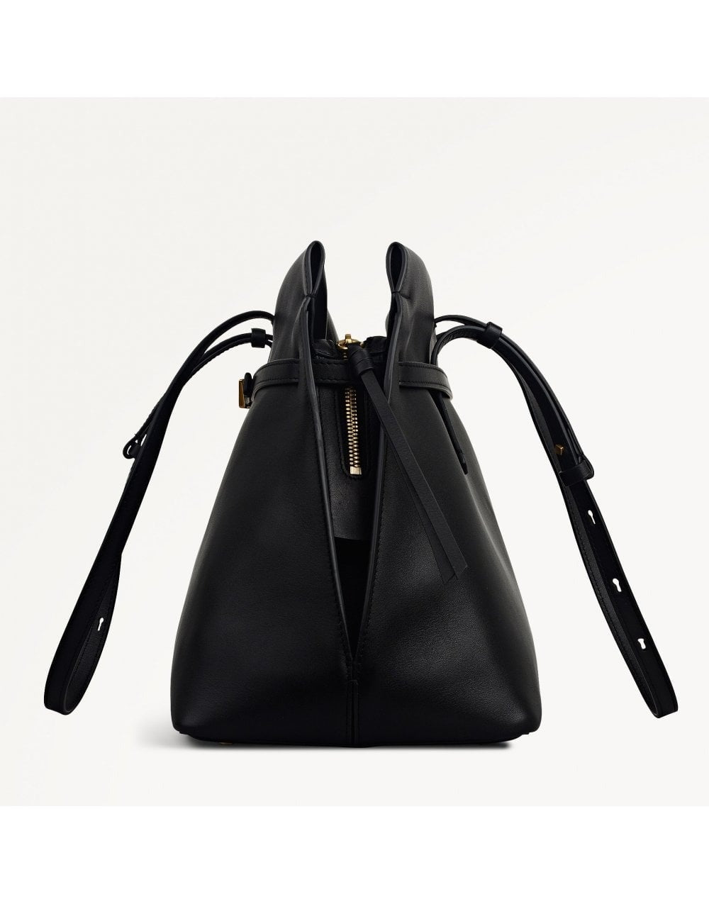 Young Ideas/Henmores - Christina Medium Ziptop Shoulder Bag - Dark Cherry - OS