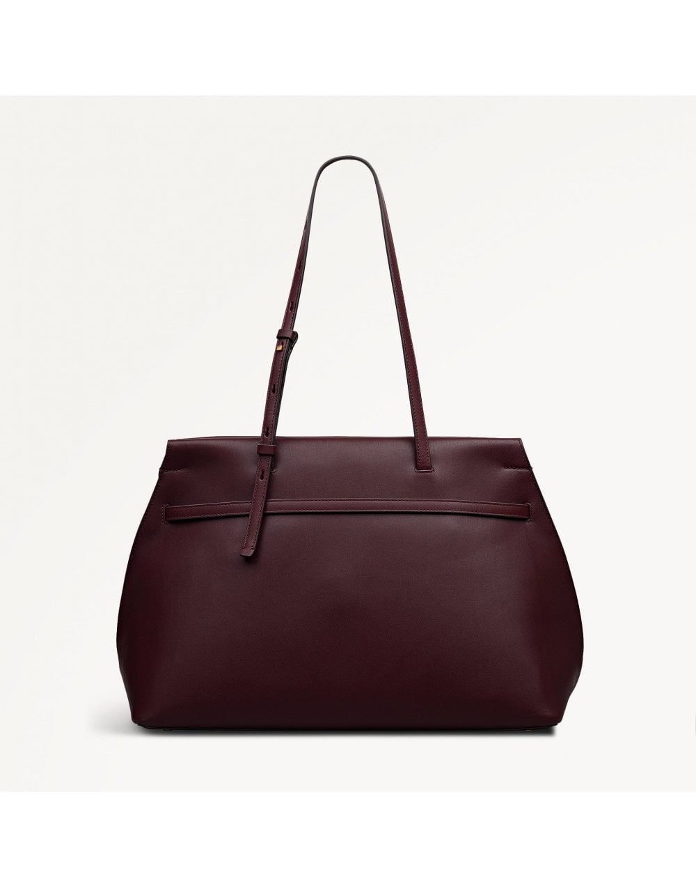 Young Ideas/Henmores - Christina Medium Ziptop Shoulder Bag - Dark Cherry - OS