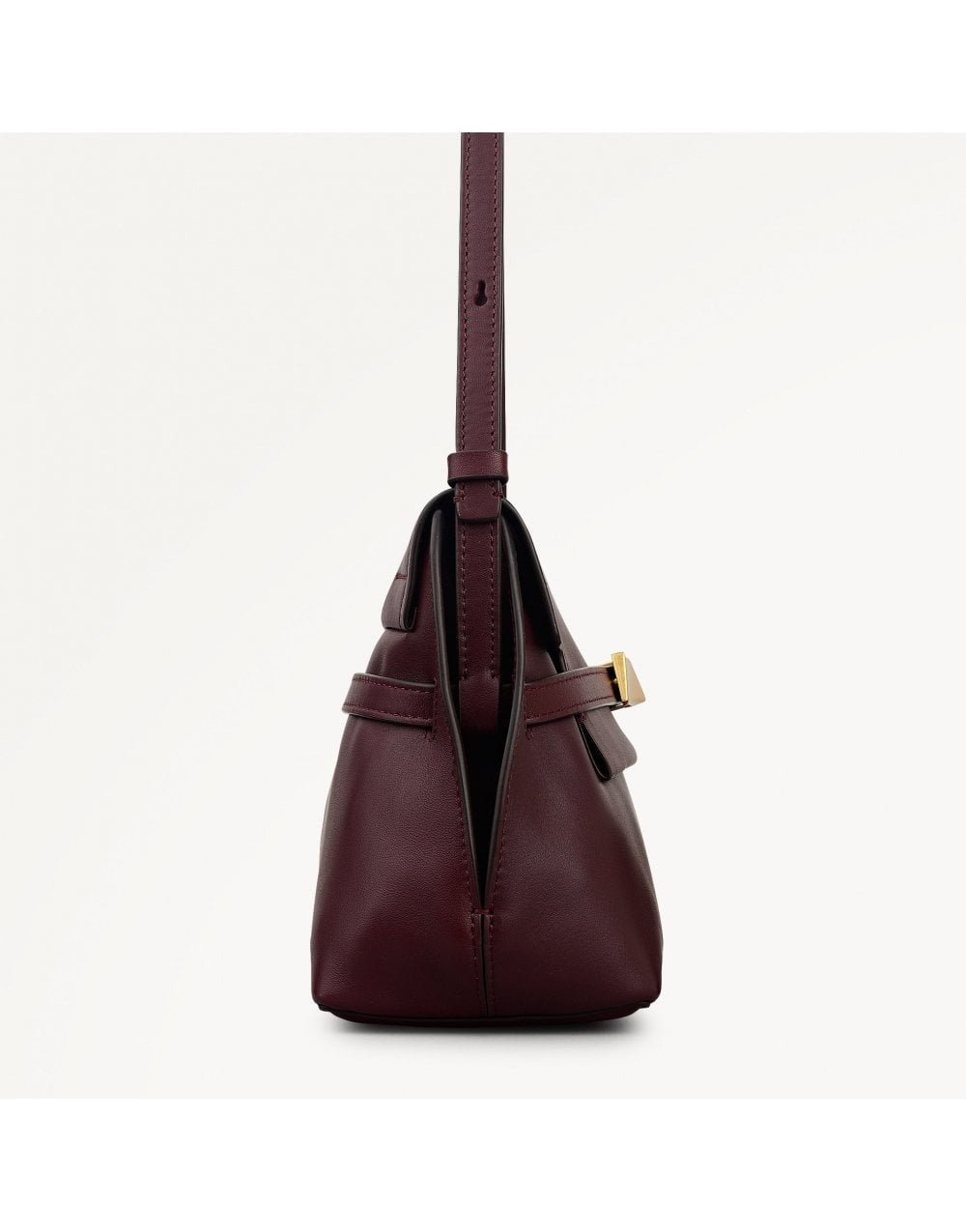 Young Ideas/Henmores - Christina Small Flapover Crossbody Bag - Dark Cherry - OS