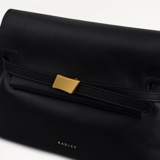 Young Ideas/Henmores - Christina Small Flapover Crossbody Bag - Dark Cherry - OS