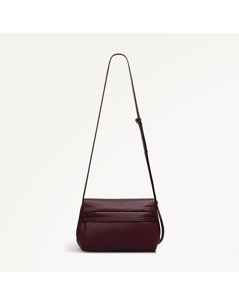 Young Ideas/Henmores - Christina Small Flapover Crossbody Bag - Dark Cherry - OS