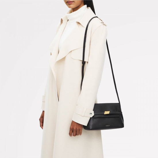 Young Ideas/Henmores - Christina Small Flapover Crossbody Bag - Dark Cherry - OS