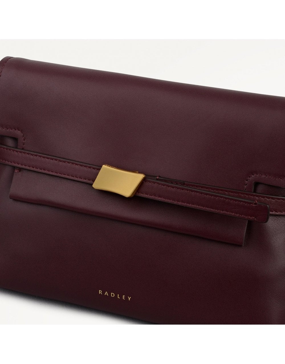 Young Ideas/Henmores - Christina Small Flapover Crossbody Bag - Dark Cherry - OS