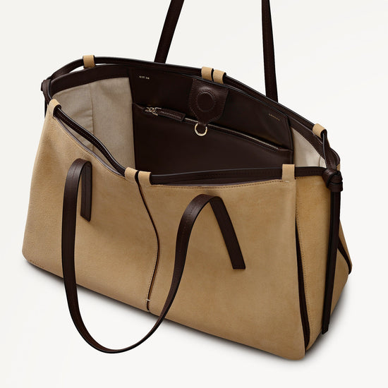 Young Ideas/Henmores - Connaught Large Open Top Shoulder Bag - Sahara - OS