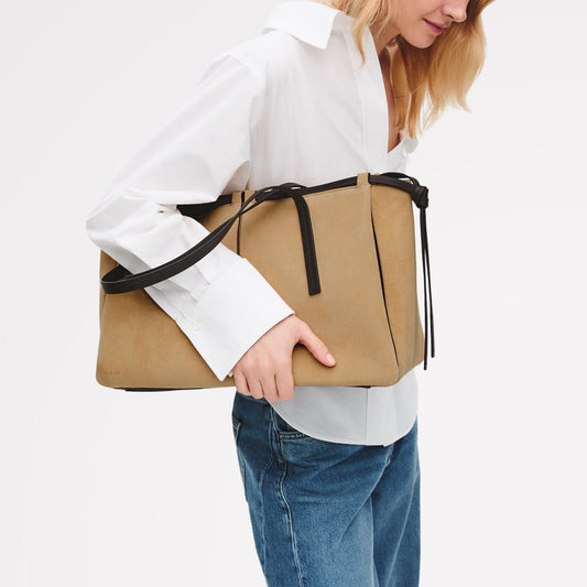 Young Ideas/Henmores - Connaught Large Open Top Shoulder Bag - Sahara - OS