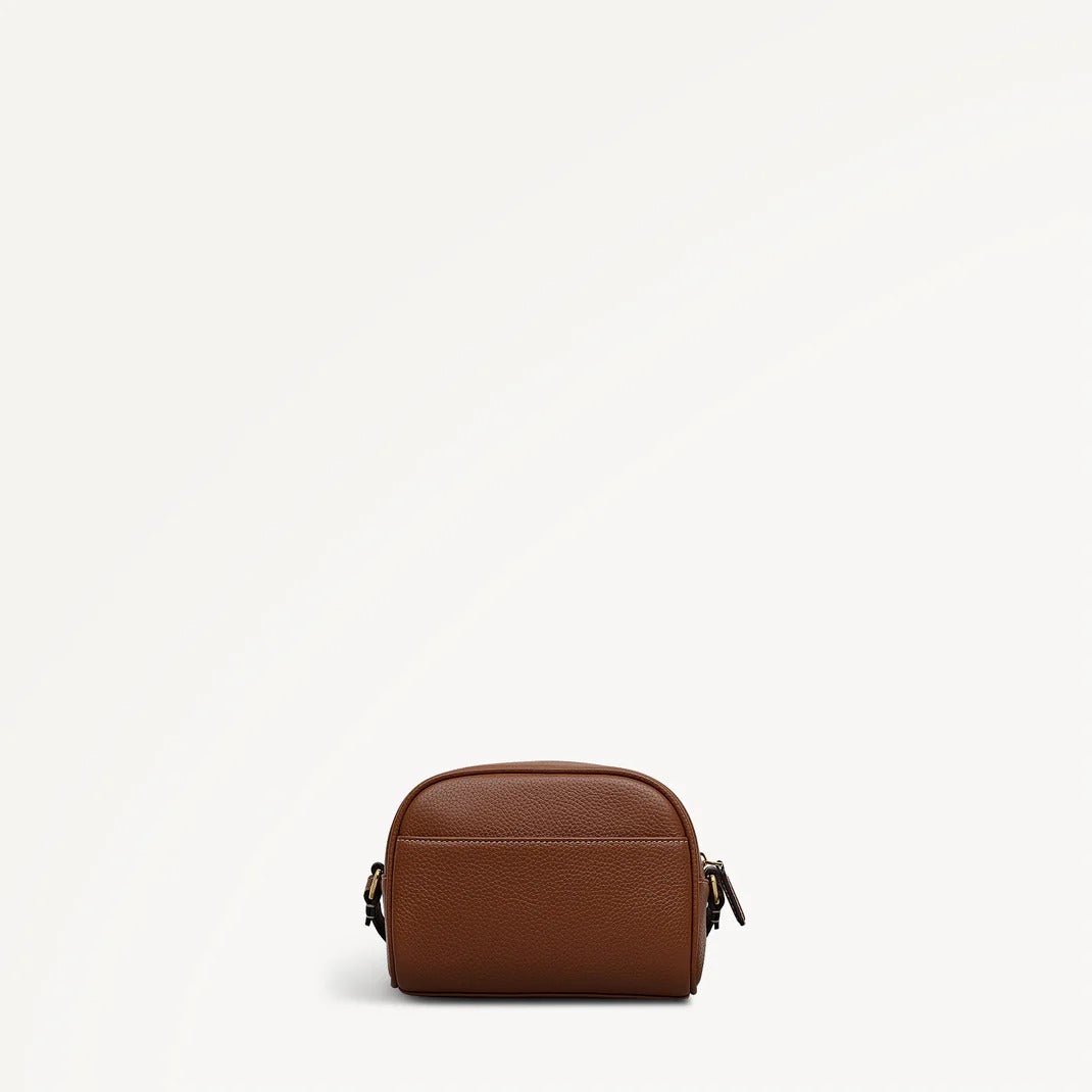 Young Ideas & Henmores -Daily Zip Around Crossbody Bag -Cognac -OS