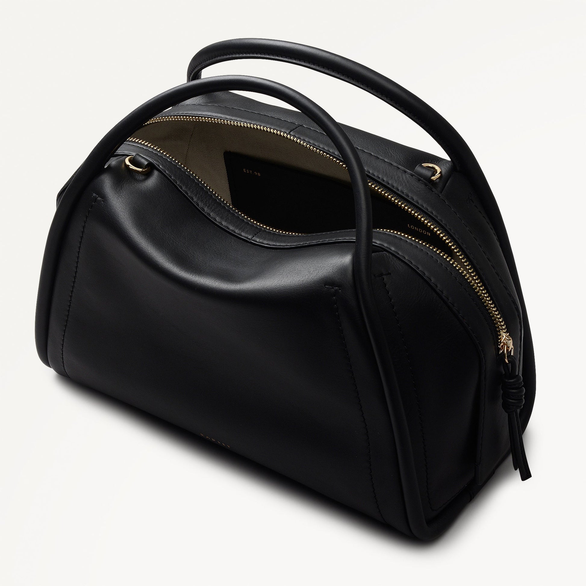 Young Ideas/Henmores - Golborne Medium Ziptop Bag - Black - OS