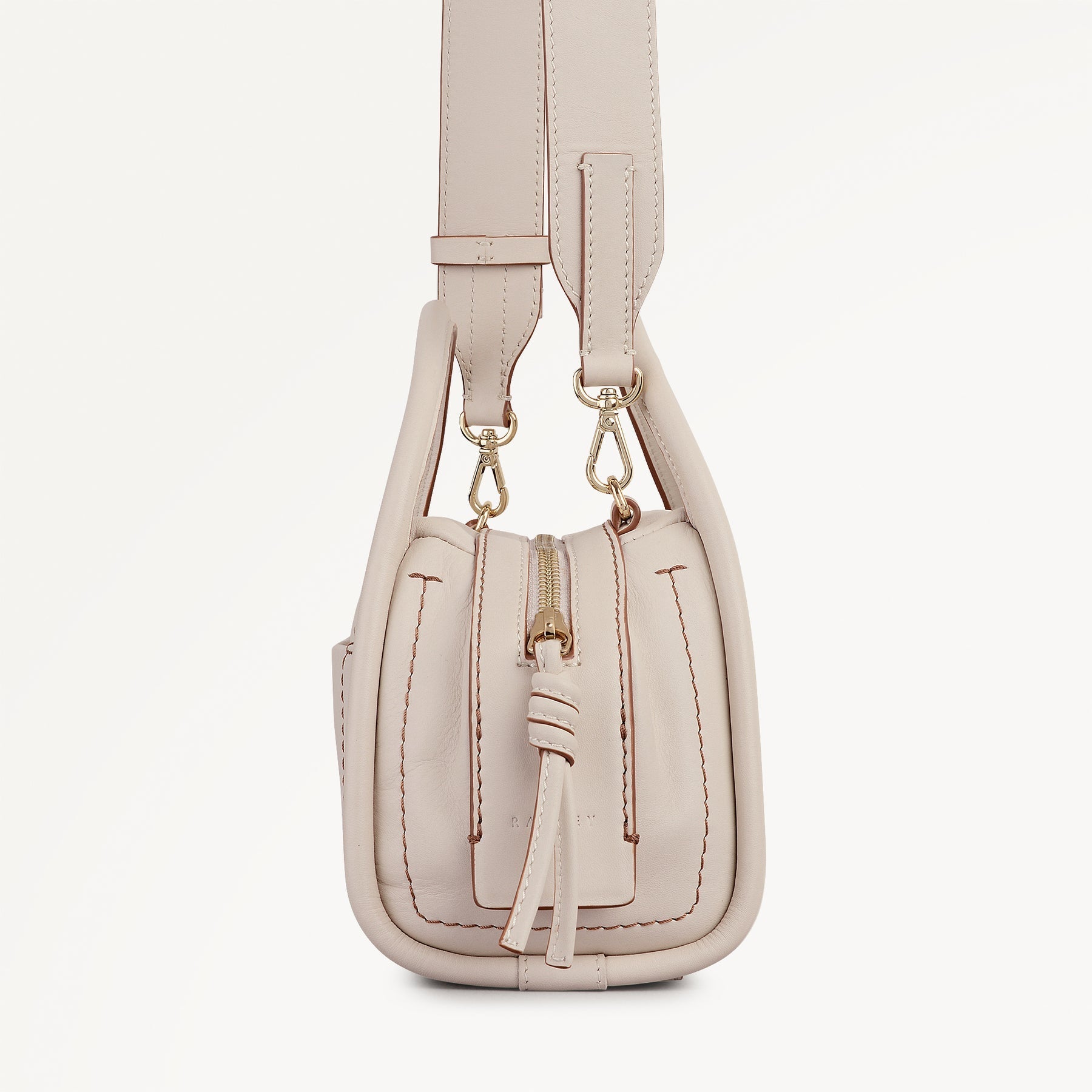 Young Ideas/Henmores - Golborne Small Ziptop Bag - Salt - OS