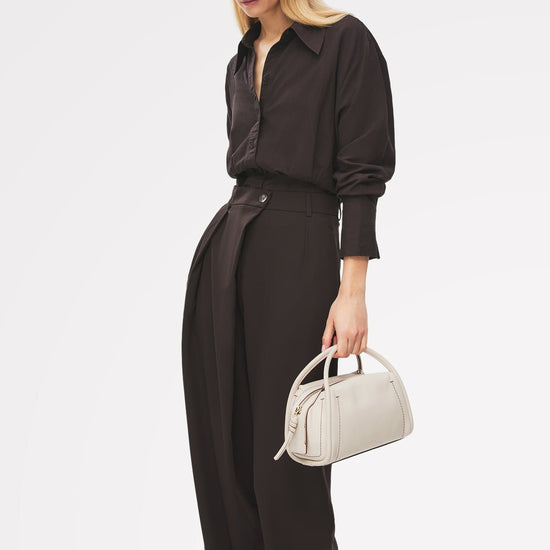 Young Ideas/Henmores - Golborne Small Ziptop Bag - Salt - OS