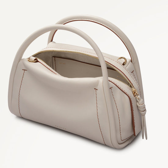 Young Ideas/Henmores - Golborne Small Ziptop Bag - Salt - OS