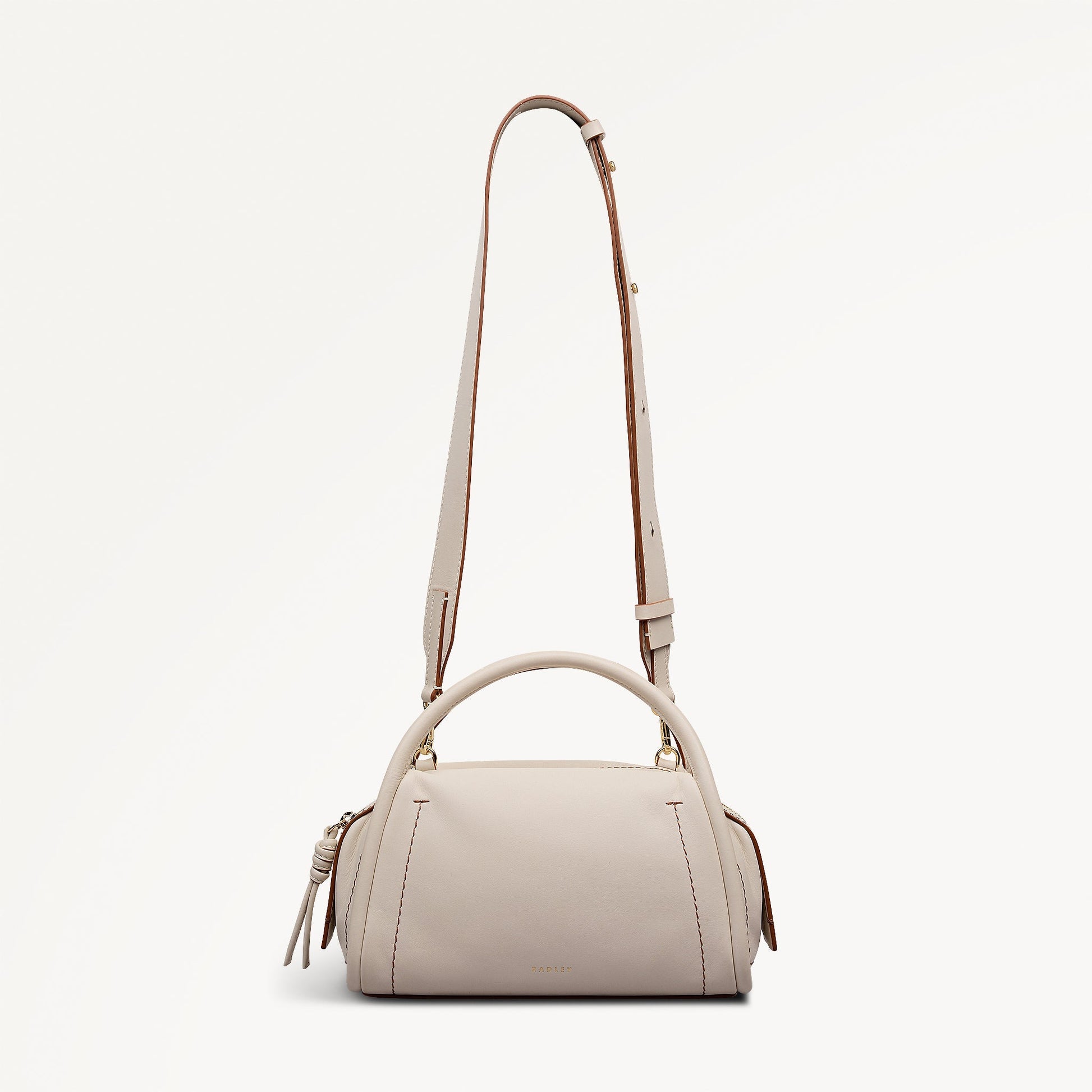 Young Ideas/Henmores - Golborne Small Ziptop Bag - Salt - OS