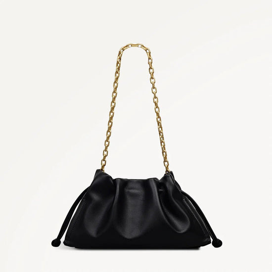 Young Ideas & Henmores - Roxburgh Medium Chain Clutch Bag - Black - OS