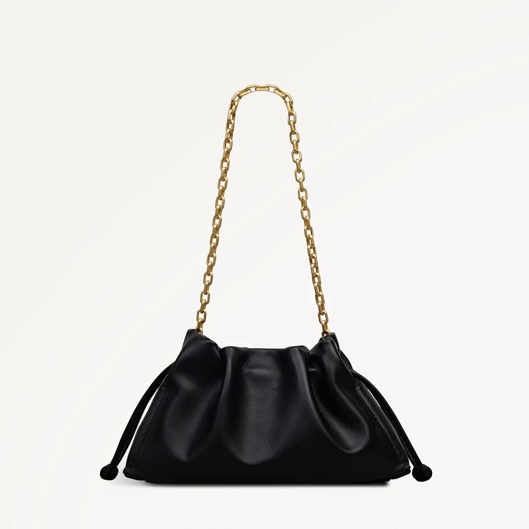 Young Ideas & Henmores - Roxburgh Medium Chain Clutch Bag - Black - OS