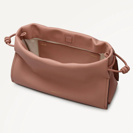 Young Ideas & Henmores - Roxburgh Medium Chain Clutch Bag - Carnation - OS