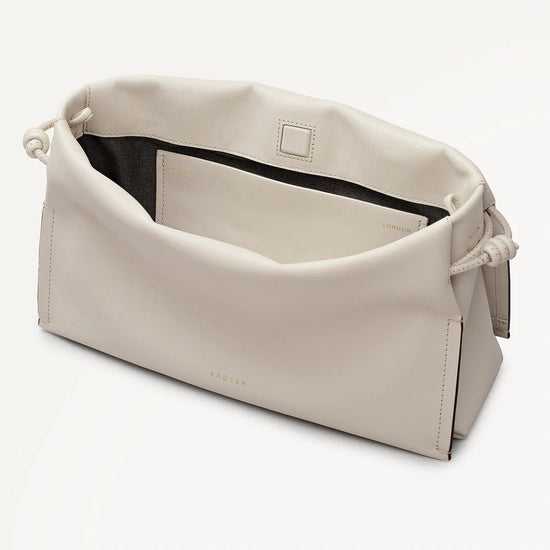 Young Ideas & Henmores - Roxburgh Medium Chain Clutch Bag - Salt - OS