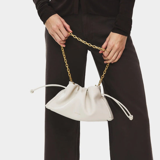 Young Ideas & Henmores - Roxburgh Medium Chain Clutch Bag - Salt - OS