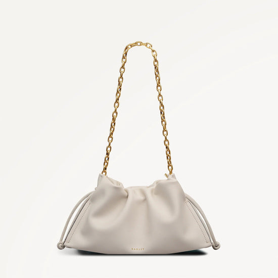 Young Ideas & Henmores - Roxburgh Medium Chain Clutch Bag - Salt - OS