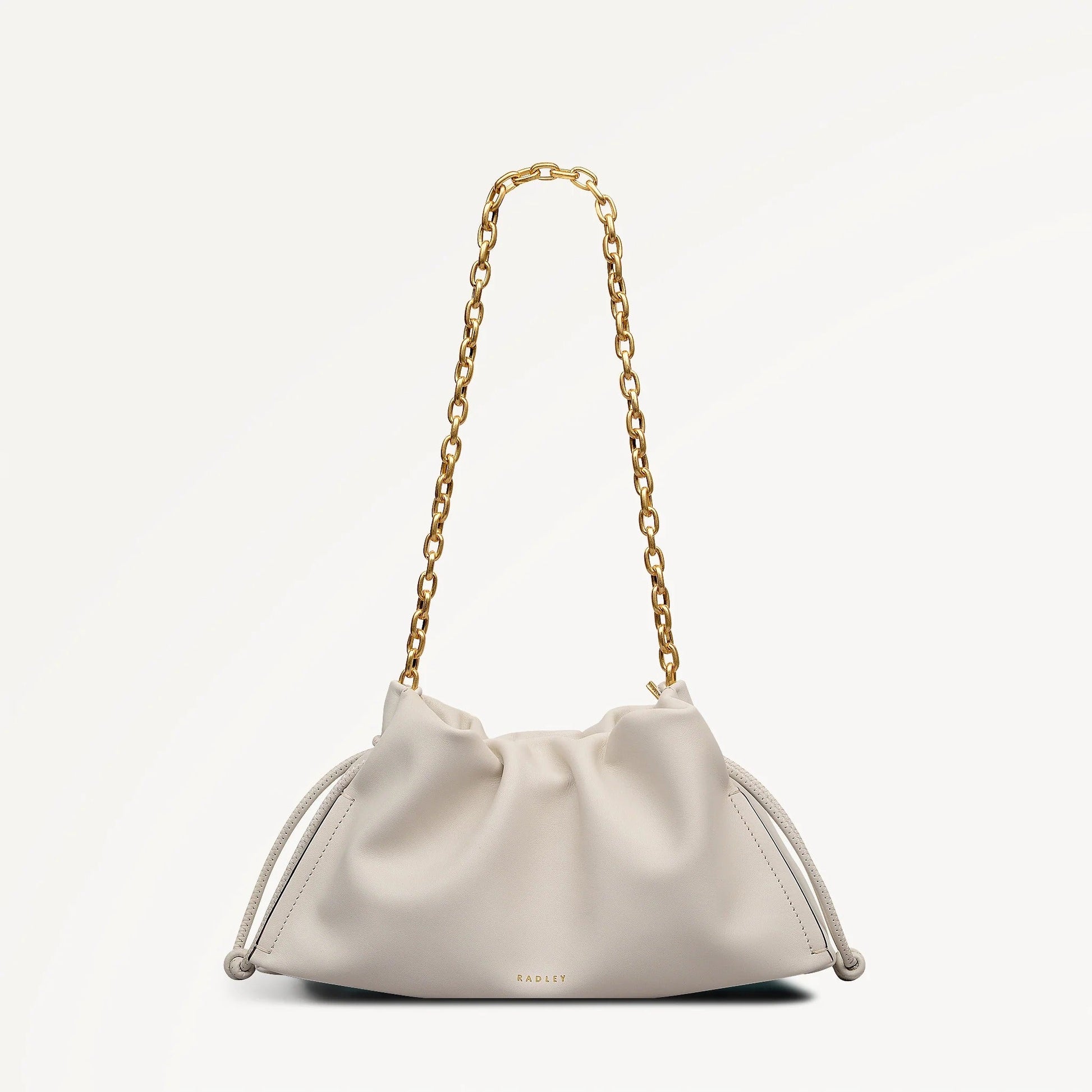 Young Ideas & Henmores - Roxburgh Medium Chain Clutch Bag - Salt - OS