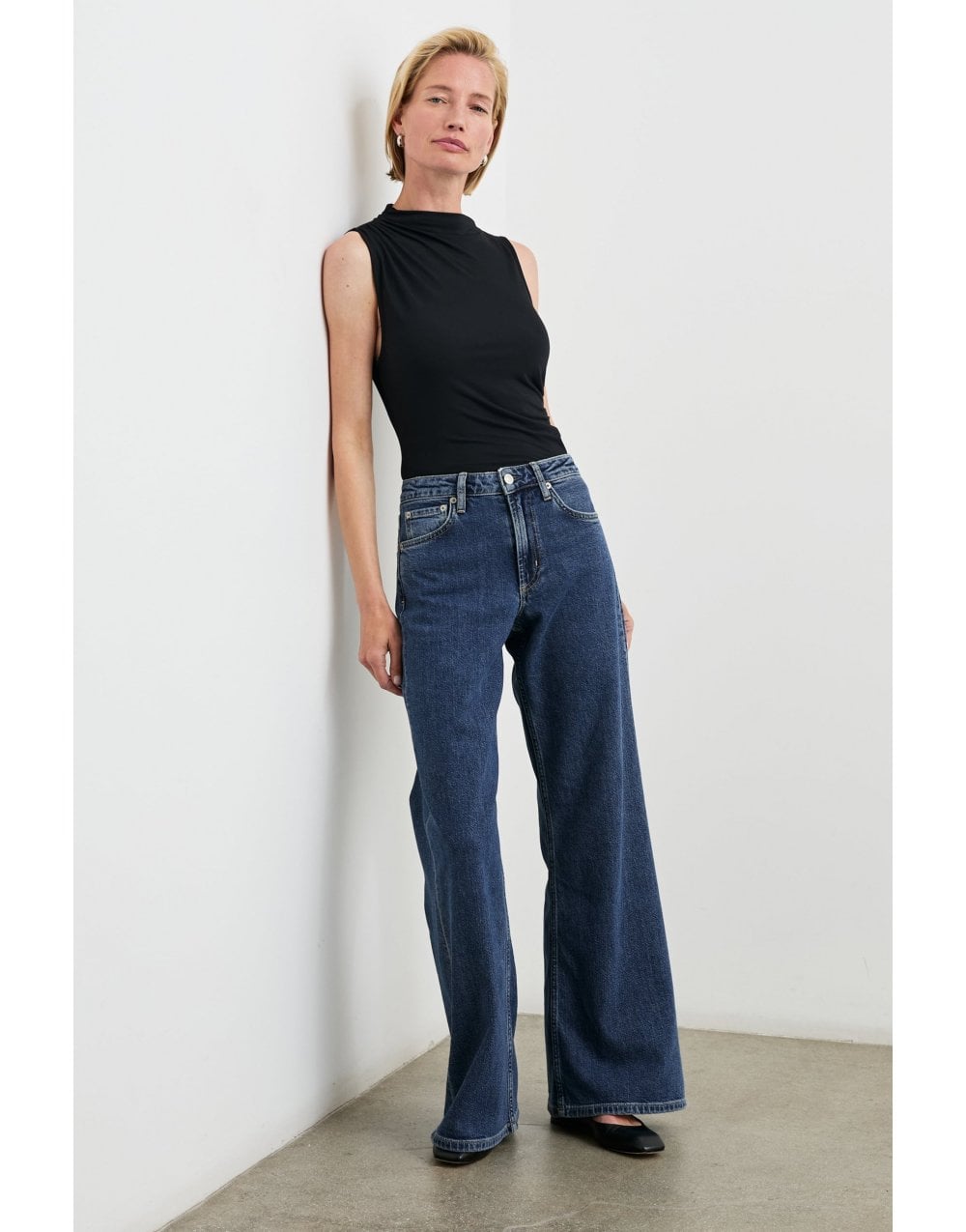 Young Ideas/Henmores - Angeleno Boot Leg Jeans - Pebble Blue - 26