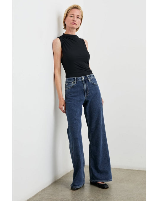 Young Ideas/Henmores - Angeleno Boot Leg Jeans - Pebble Blue - 26