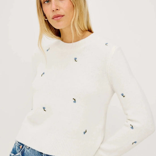 Young Ideas & Henmores -Bettie Buds Jumper -Blue Buds -S