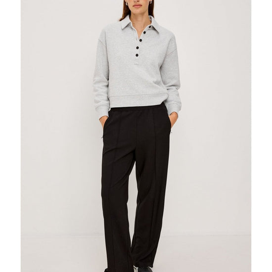 Young Ideas/Henmores - Hirsch Zip Bottom Relaxed Trousers - Black - XS