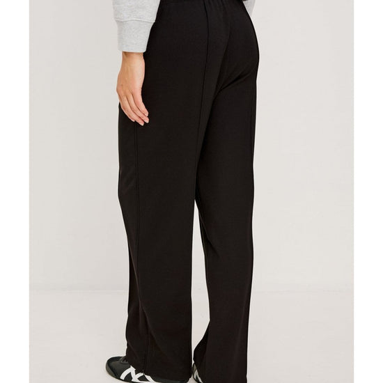 Young Ideas/Henmores - Hirsch Zip Bottom Relaxed Trousers - Black - XS