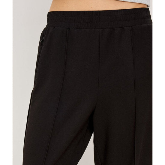 Young Ideas/Henmores - Hirsch Zip Bottom Relaxed Trousers - Black - XS