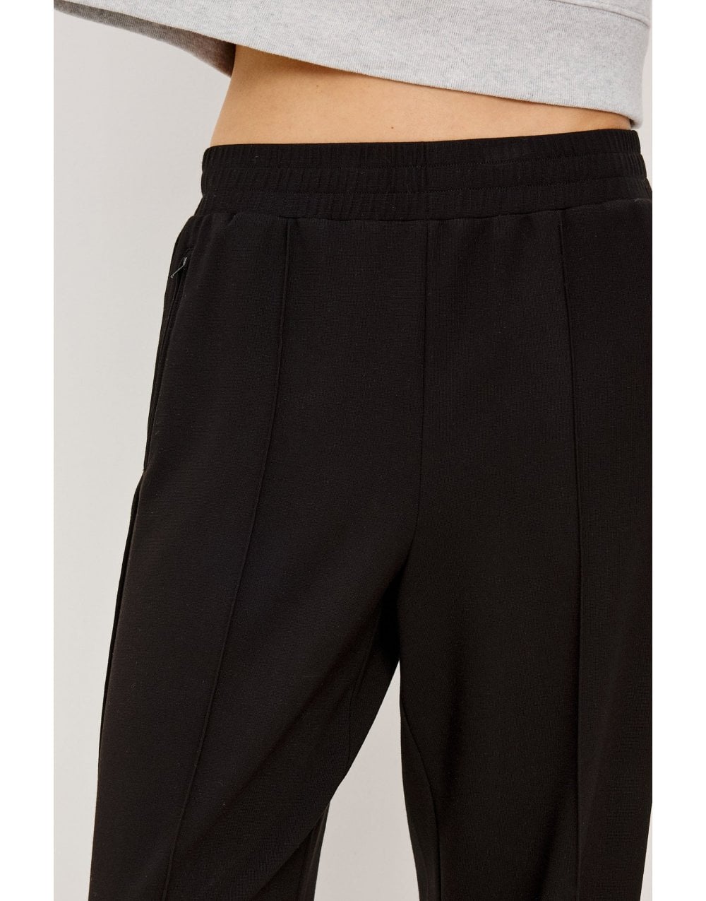 Young Ideas/Henmores - Hirsch Zip Bottom Relaxed Trousers - Black - XS