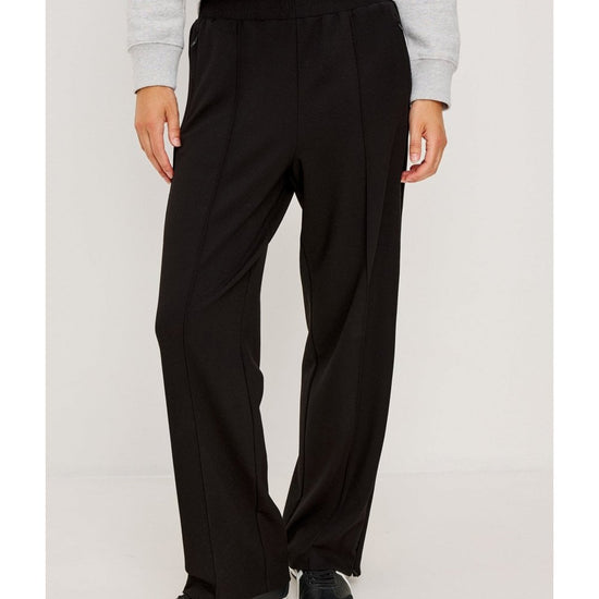 Young Ideas/Henmores - Hirsch Zip Bottom Relaxed Trousers - Black - XS